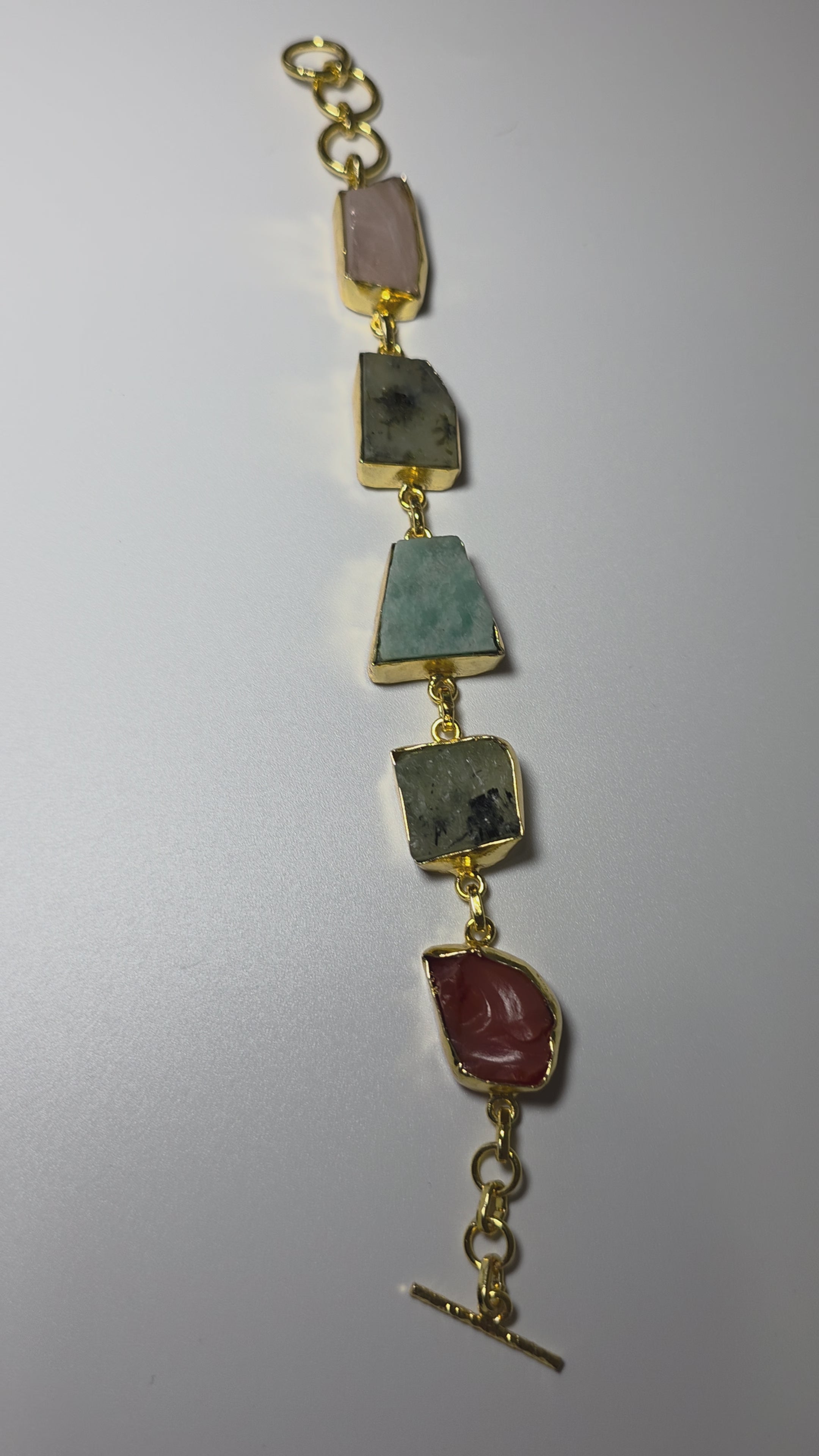 Raw Radiance Chain Bracelet