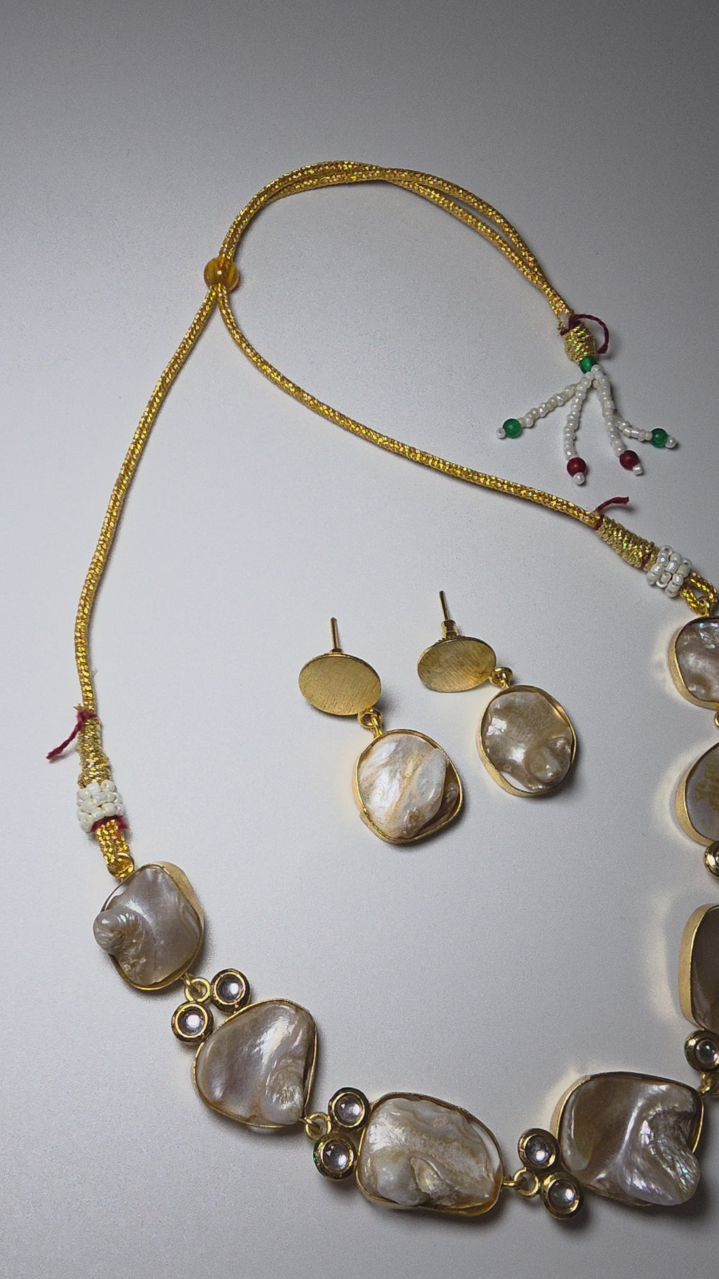 Baroque Pearl Choker Set