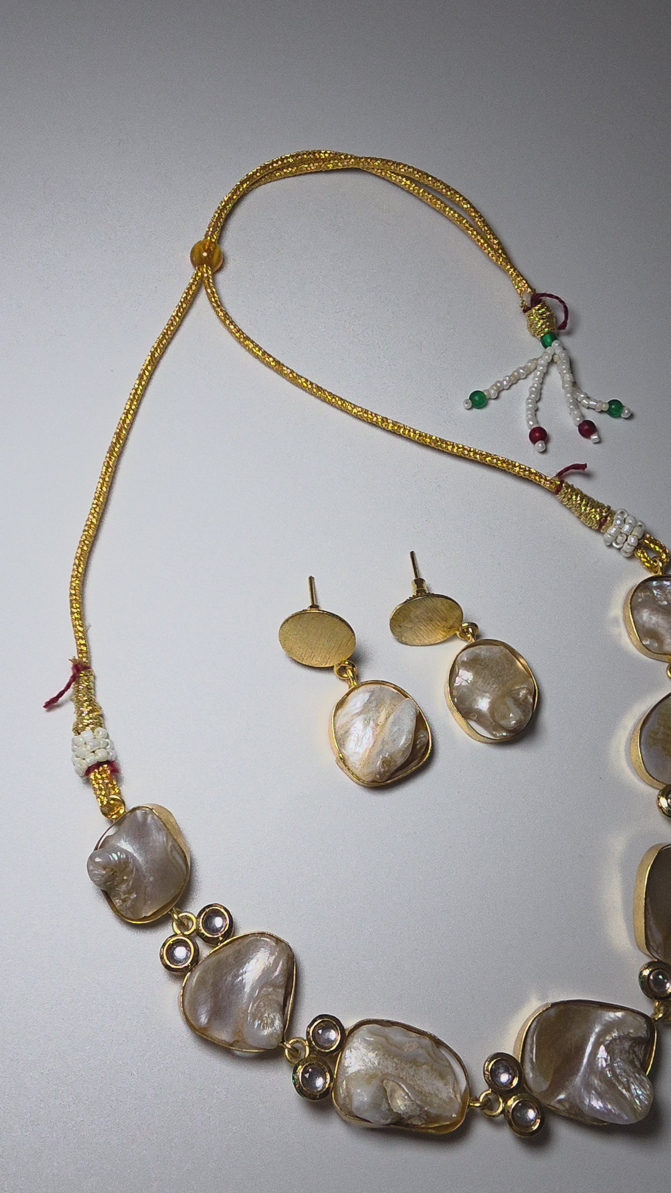 Baroque Pearl Choker Set