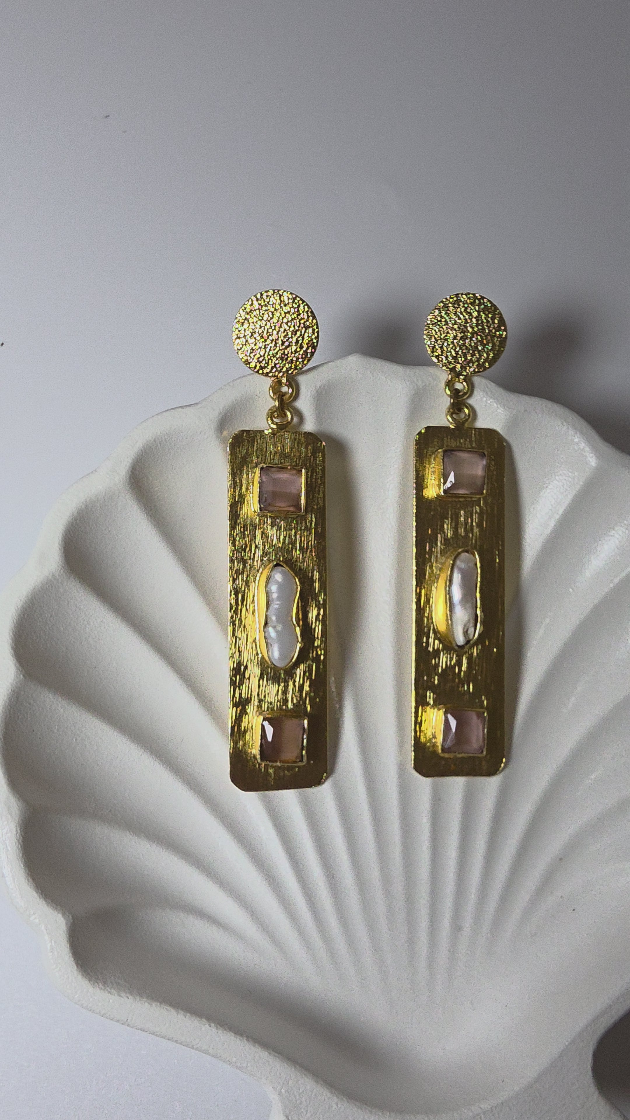 Baroque Pearl Earrings